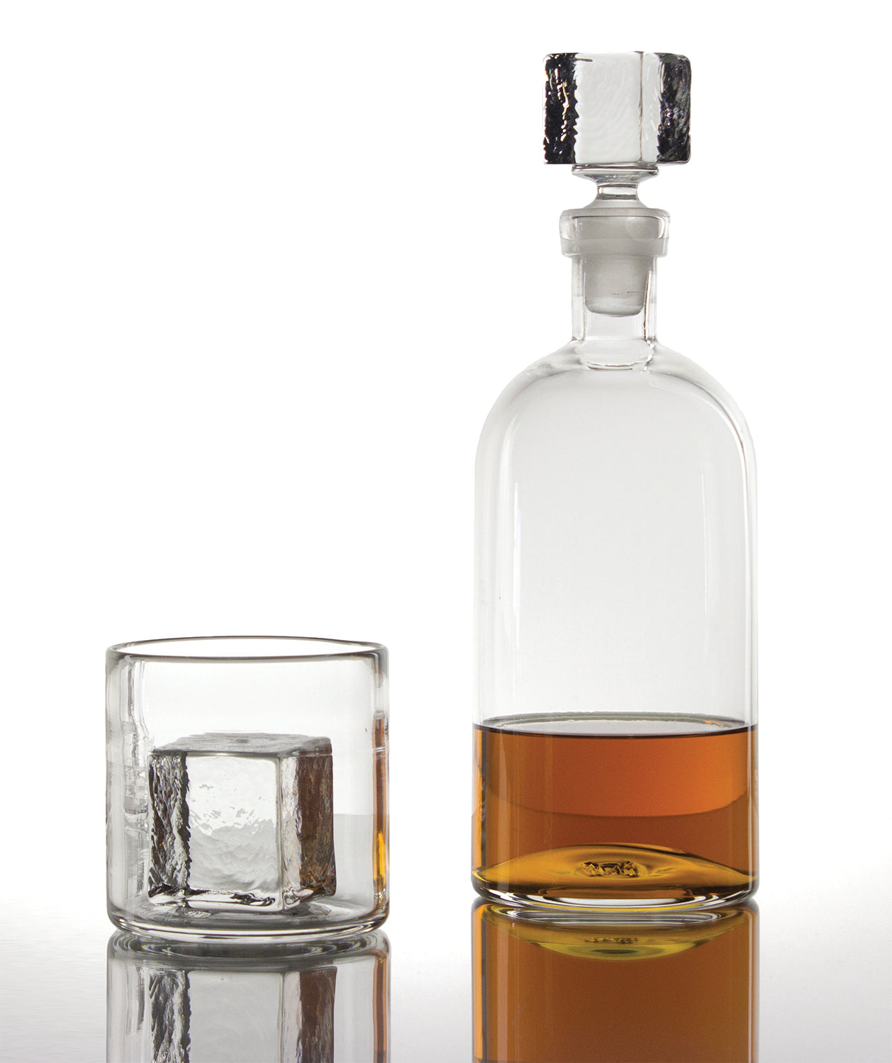 Cube Glass Whiskey Set