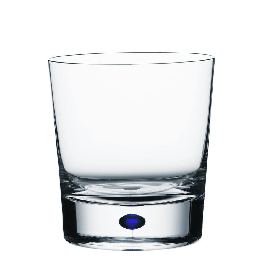 Blue Double Old Fashioned Glass Set